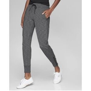 ATHLETA Heather Gray Metro Street Jogger Pants